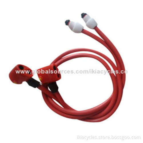 PU connection for bicycle pump with A/V/EV, 450/600/650/700/750mm long,red/gray/purple colors
